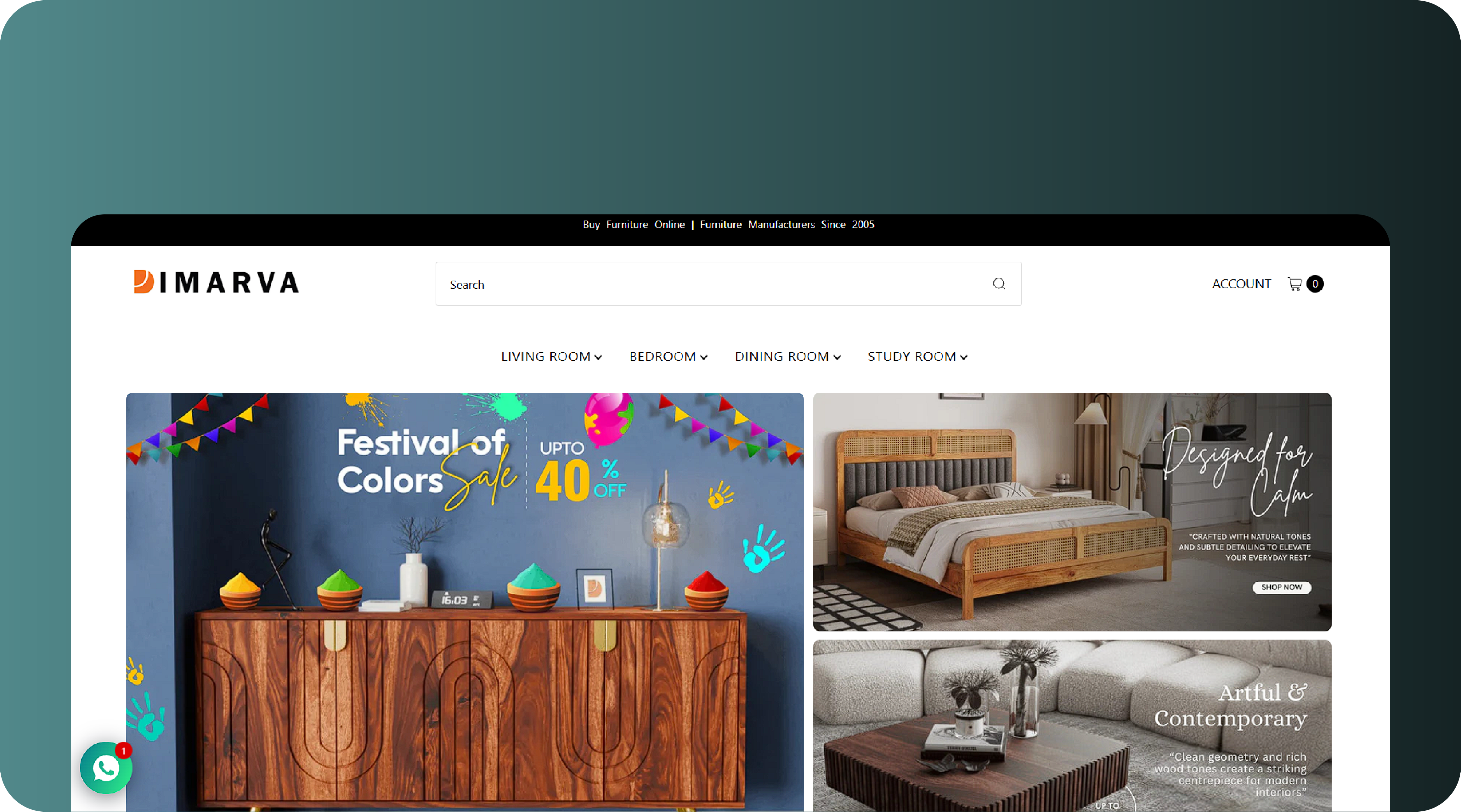 Dimarva Sheesham Wood Furniture Website